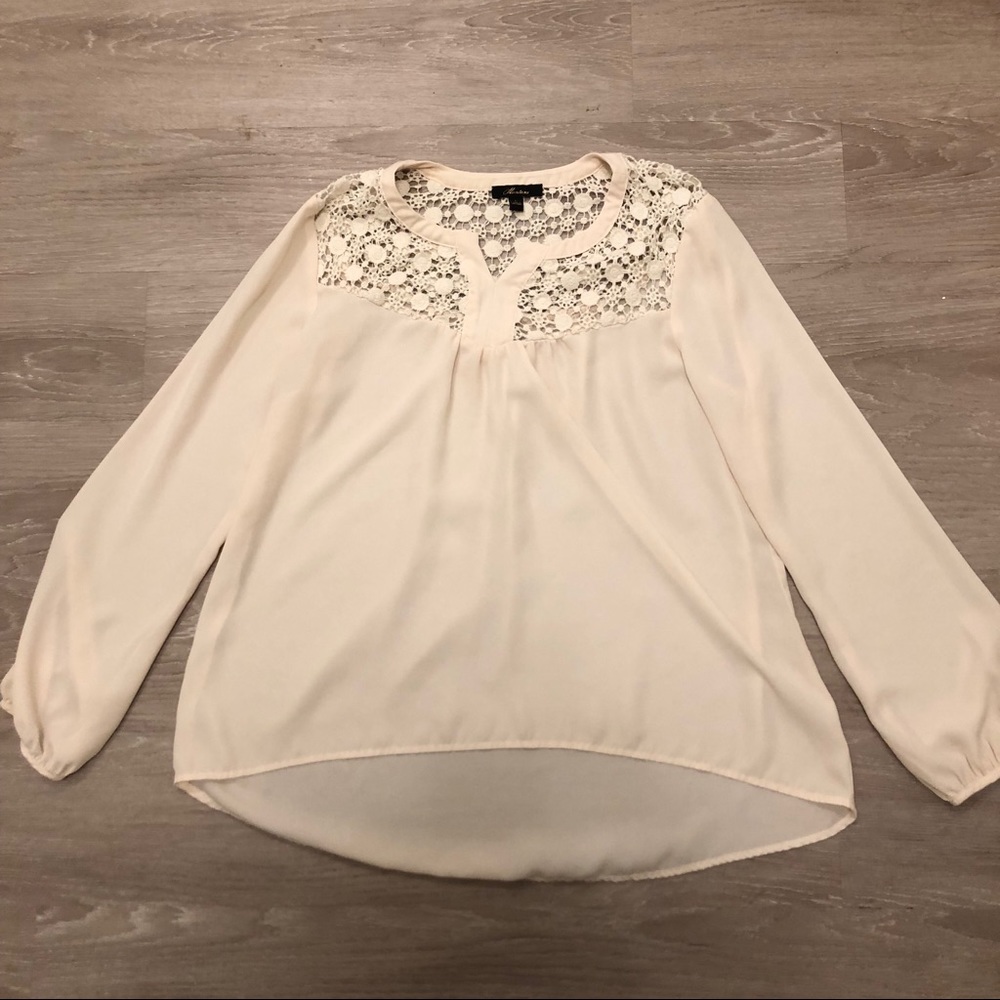 Float Cream Blouse